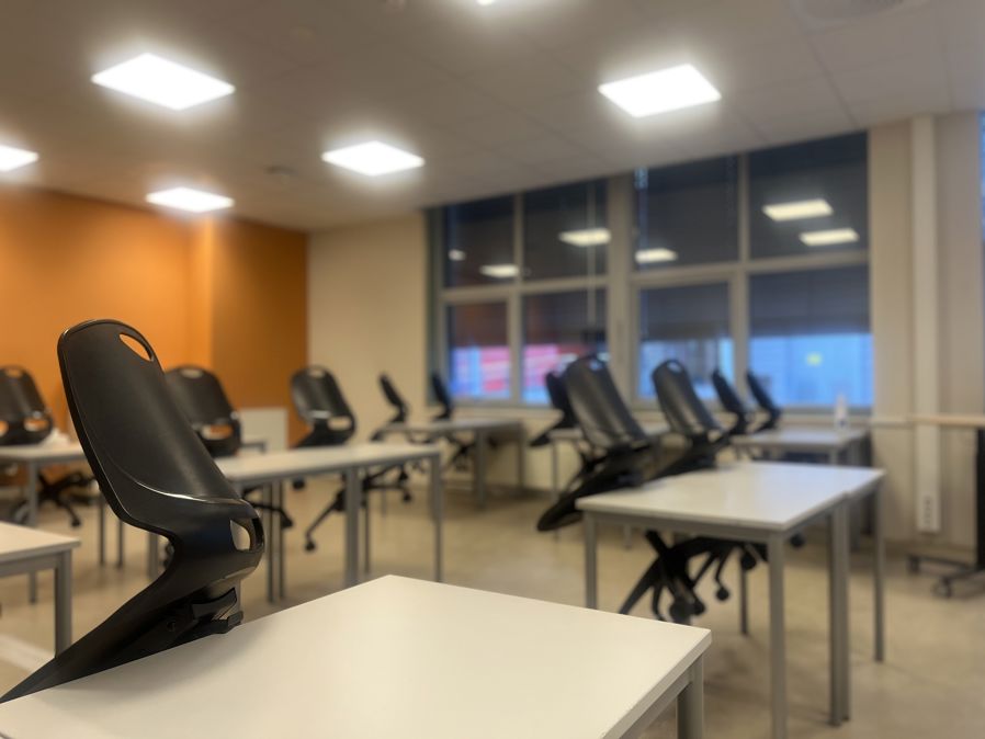 klasserom i 1. etg