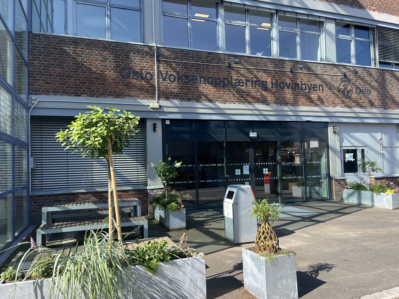 Foto: Evaggelia kalaitzidi Inngangen til Oslo VO Hovinbyen