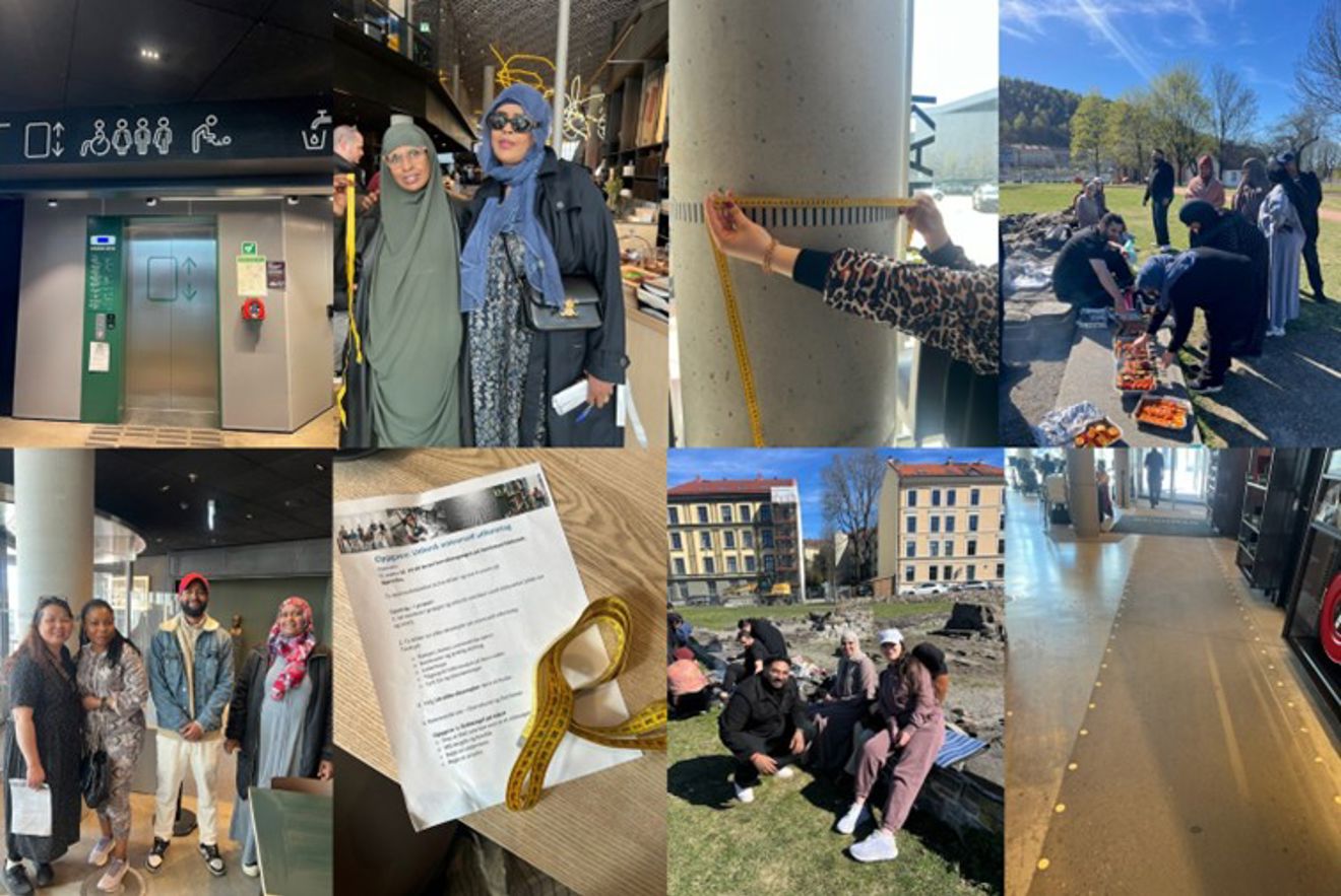 AKT og BUA klassene på Deichman Bjørvika og Operahuset 