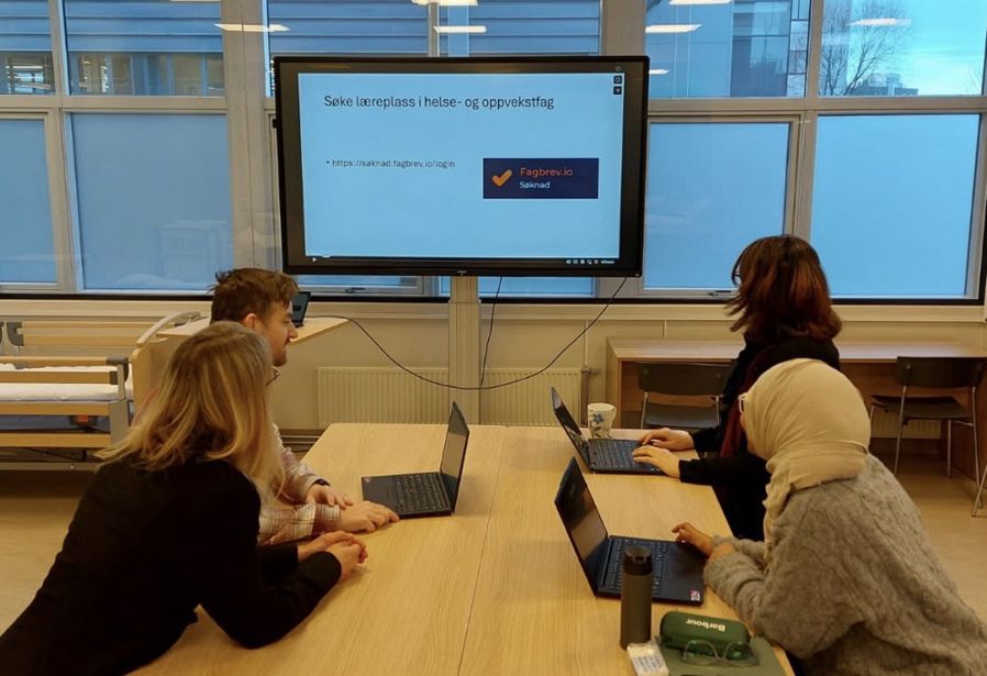 MVOV-deltakere som søke på læreplass